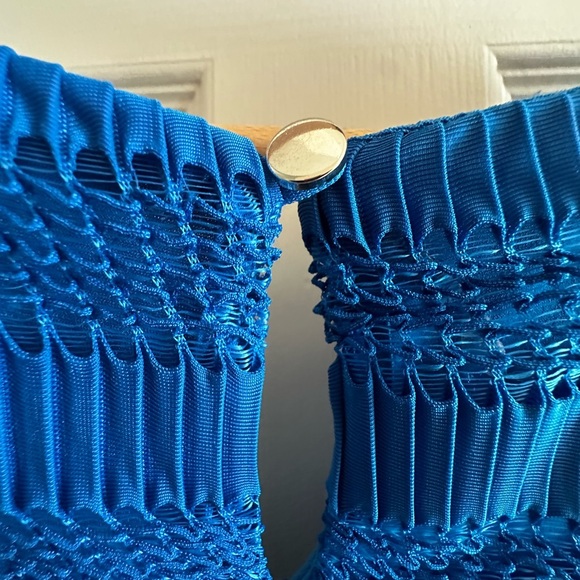 NWT-NY Collection Sleeveless Maxi Dress - Size 1X Blue‎ - Picture 5 of 10